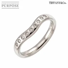 ティファニー TIFFANY&Co. ワイド カーブド バンド 11.5号 リング