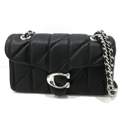 【三重本店】 中古 COACH | コーチ ショルダーバッグ タビー20 キルティング CP149 ブラック 【122】