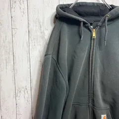 Carhartt カーハート RAIN DEFENDER 撥水ジップパーカー ブラック L メッシュ裏地 ワーク ストリート