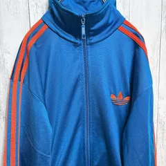 adidas トラックジャケット　 青/オレンジ 2025年最新】アディダス トラックジャケット オレンジの人気アイテム