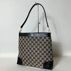 2511-128｜グッチ GGキャンバス ワンショルダーバッグ ブラック