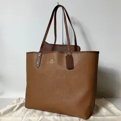 2511-154｜美品｜コーチ シグネチャー トートバッグ リバーシブル
