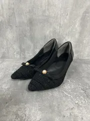 vivian 5cmヒール ハイヒール パンプス size23.5cm/黒 ■■ レディース