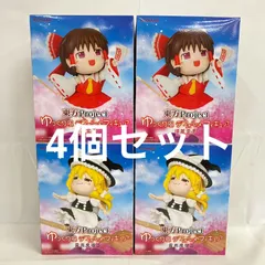 未開封 東方プロジェクト ゆっくり風 デフォルメ フィギュア 4個セット SFQ293 c107