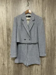 ZARA ザラ ショート丈 ツイード柄 ミニ ズボン セットアップ sizeM/マルチカラー  ◆■ レディース