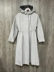 TOMORROWLAND トゥモローランド グログラン ダウンライナー付きフーデッド コート size36/ライトグレー ◆■◎レディースのサムネイル