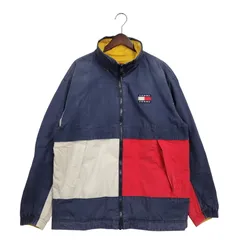 【現状渡し品】 TOMMY JEANS トミー ジーンズ DM0DM07575 REVERSIBLE COTTON JACKET リバーシブルコットンジャケット アウター 【147-251212-kh-02-izu】
