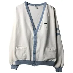 古着 80~90年代 ラコステ LACOSTE IZOD コットンニットカーディガン USA製 メンズXL相当 ヴィンテージ/eaa599145