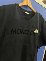 ▪️【正規品】MONCLER モンクレール Tシャツ XXL ブラック ロゴ刺繍