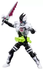【中古】食玩 トレーディングフィギュア 4.仮面ライダーゲンム ゾンビアクションゲーマーレベルX-0 「SHODO-O 仮面ライダー5」