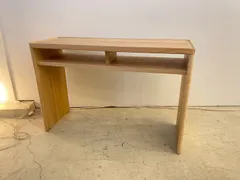 美品　カンディハウス　センターテーブル　天然木ヒッコリー 美品 カンディハウス センターテーブル 天然木ヒッコリー 美品