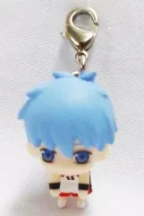 【中古】キーホルダー・マスコット(キャラクター) 黒子テツヤ(カニカンVer.) 「黒子のバスケ つまんでつなげてますこっと」
