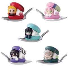 【中古】トレーディングフィギュア 全5種セット 「鬼滅の刃 きゃらまかろん2」