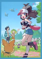 【中古】サプライ ポケモンカードゲーム デッキシールド(スリーブ) トウコ ポケモンセンター限定