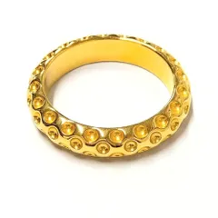 エルメス HERMES ドット スカーフリング GPg ゴールド【中古】