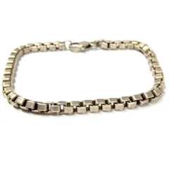 ティファニー Tiffany&Co. ベネチアン リンク ブレスレット SV925 15.7g【中古】