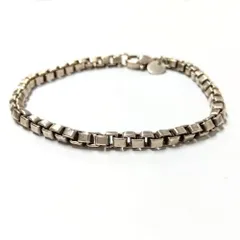 ティファニー Tiffany&Co. ベネチアン リンク ブレスレット SV925 15.6g【中古】