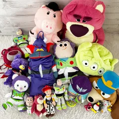トイストーリー Disney ぬいぐるみ 大量まとめ売り 19点セット 東京ディズニーリゾート ディズニーオンアイス 帽子 190