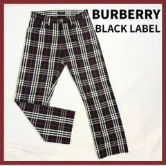 BURBERRY バーバリーBLACK LABEL パンツ チノパン チェック柄