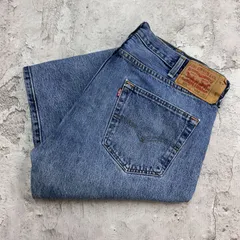 メキシコ製　Levi's　リーバイス501　ボトムス　デニムパンツ　古着　インディゴブルー　青色　W39 L30
