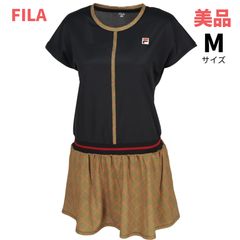 FILA フィラ テニス スコート Mサイズ 美品 深緑 レース - メルカリ