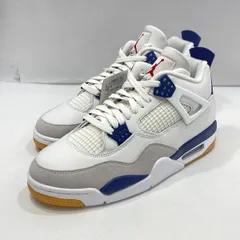 【中古】NIKE SB AIR JORDAN 4 Retro SP ″Summit White/Navy