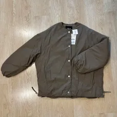 ZARA ザラ レディース キルティング ジャケット S ブラウン 新品