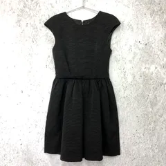 ZARA BASIC ザラベーシック ドレス ブラック XSサイズ □□