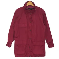 Eddie Bauer エディーバウアー 80-90年代ヴィンテージ Wジップ マウンテンパーカー レディース アウター ジャケット China製 Mサイズ レッド
