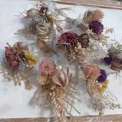 ドライフラワー❗ミニミニブーケ💐七個　オーダー品