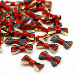 1279 6個セット ミニ りぼん リボン 手芸パーツ ハンドメイド 素材