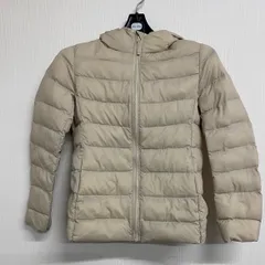 UNIQLO  ユニクロ　ウルトラライトダウン　ベージュ　キッズ　サイズ140  25WK0355