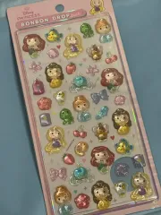 ディズニー プリンセス ボンボン ドロップ ステッカー 3種セット