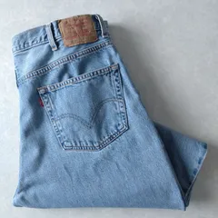 ■古着 Levi's リーバイス 550 ジーンズ デニムパンツ RELAXED FIT 03年製 W40L30【L5350】