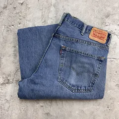 Levi's　リーバイス　550　ボトムス　デニムパンツ　ジーンズ　古着　インディゴブルー　青色　W38 L30