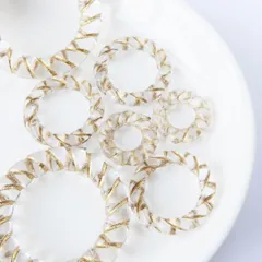 1334 アクリルビーズ クリア ハンドメイド パーツ 手芸 素材