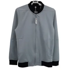 【美品】UNDER ARMOUR(アンダーアーマー) ブルゾン グレー黒 メンズ MD ゴルフウェア 2511-0131 中古