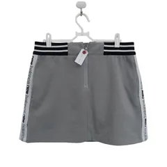 【美品】New Balance golf(ニューバランスゴルフ) スカート グレー レディース 2 012-0234505 ゴルフウェア 2511-0157 中古
