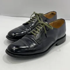 【中古】SANDERS Officer Shoe 1384B ブラック size 8 サンダース[24]のサムネイル