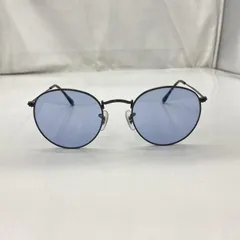 【中古】Ray-Ban ラウンドメタル RB3447 002/64 レイバン[91][240091386241]