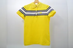中古 レディース キャロウェイ Callaway 半袖ポロシャツ M 黄 イエロー