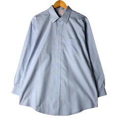 古着 ブルックスブラザーズ Brooks Brothers Est.1818 MADISON 長袖 コットンシャツ メンズL相当/eaa599041