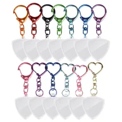 KIZAI キザイ キーホルダータイプ ギターピックケース QC0364-D アクリル製 トライアングルピックケース 2枚入り おにぎり型 ピックネックレス ハンドメイドペンダント