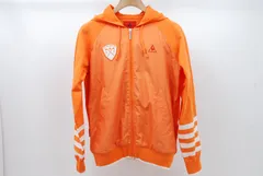 中古 レディース ルコックスポルティフ le coq sportif ニットアウター LL オレンジ 長袖 ジップパーカー