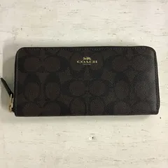 【八戸85-3-20251208】COACH　コーチ　長財布　ブラウン(60)