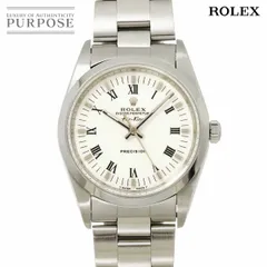 ロレックス ROLEX エアキング 14000 T番 メンズ 腕時計 ホワイト オートマ 自動巻き ウォッチ Air King 90296507