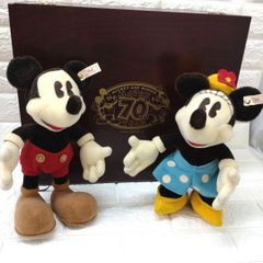 限定】シュタイフ Steiff ミッキー＆ミニー Happy70th Year - メルカリ