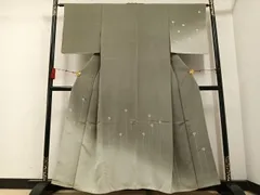 平和屋着物●訪問着　作家物　糸遊院　花尽くし　暈し染め　金銀彩　正絹　逸品　AABE4874ph