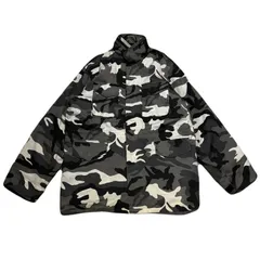 Vintage ヴィンテージ M-65 FieldJacket フィールドジャケット Military ミリタリー CityCamouflage シティカモ柄 WithLliner ライナー付き Polyester ポリエステル Cotton コットン S