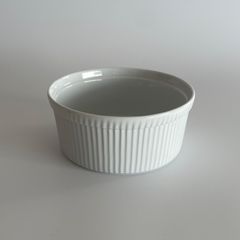 白のココット アンティーク 白の食器 スフレ オープン可 - メルカリ